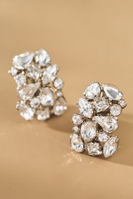 Shashi Crystal Cuff Earrings