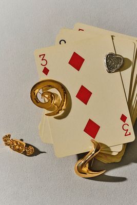 Sleek Squiggle Brooch