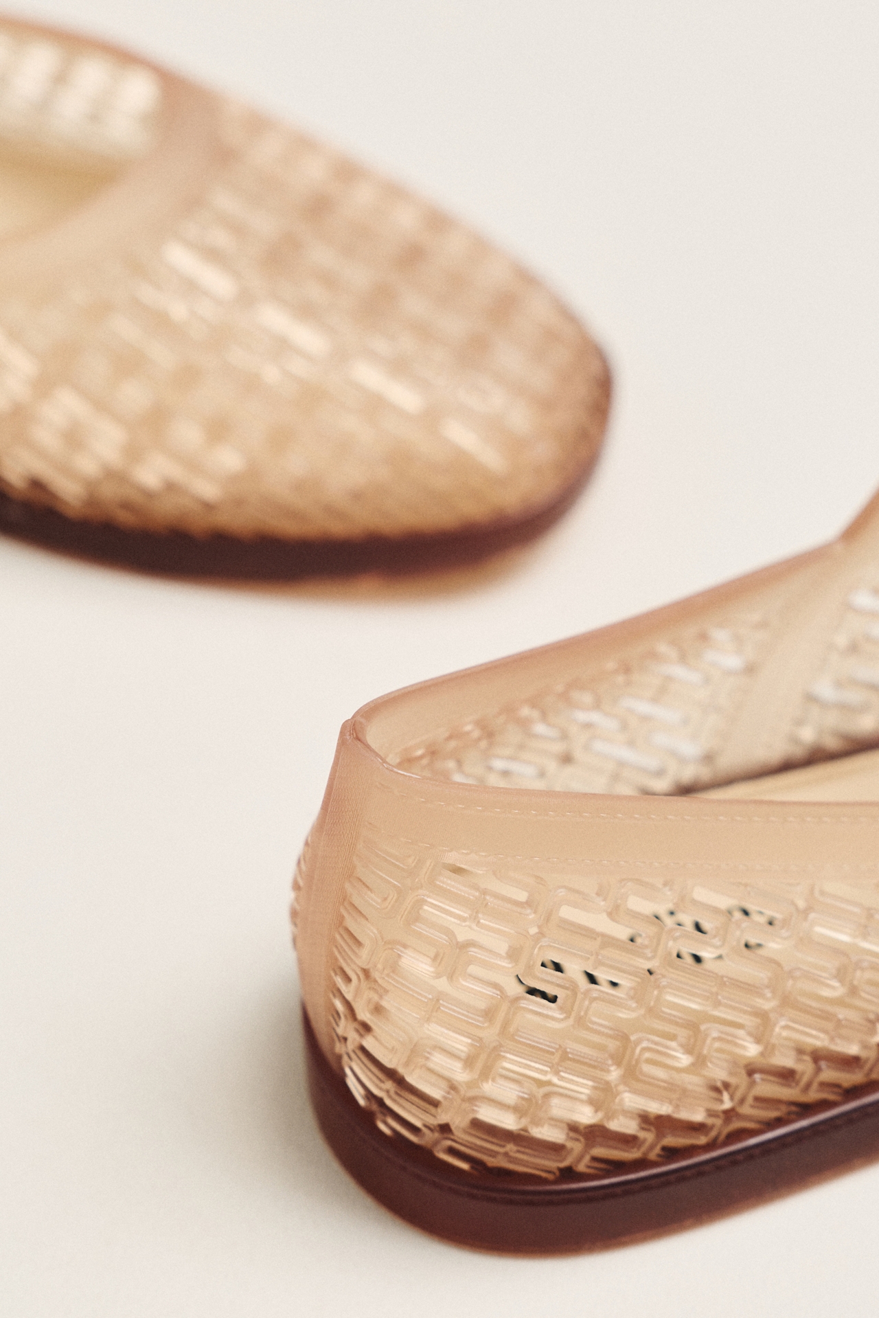 Melissa Harper Jelly Mary Jane Flats