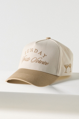 Kenz Kustomz Sunday Sips Trucker Hat In Gray