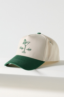 Kenz Kustomz Feeling Lucky Trucker Hat | Anthropologie display picture 2