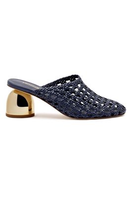 Larroudé Dew Drop Macrame Mule