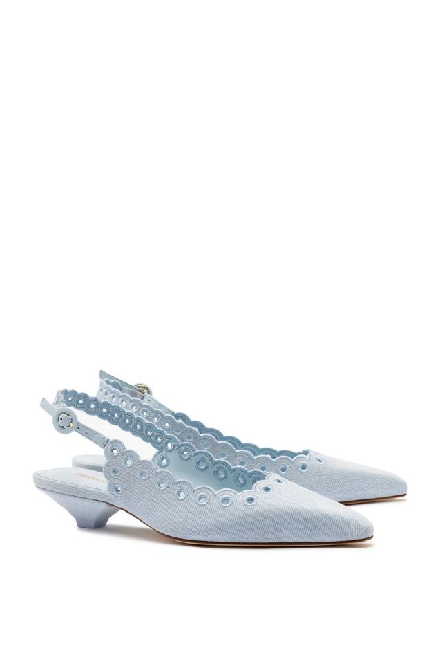 Larroudé Florence Broderie Pump #3