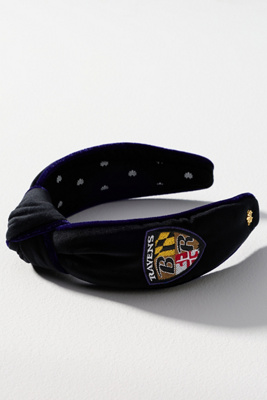 Lele Sadoughi Nfl Headband In Black