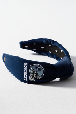 Lele Sadoughi Nfl Headband In Blue