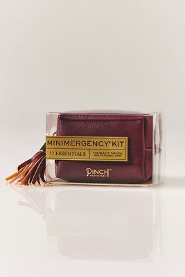 Pinch Provisions Faux-Leather Minimergency Kit
