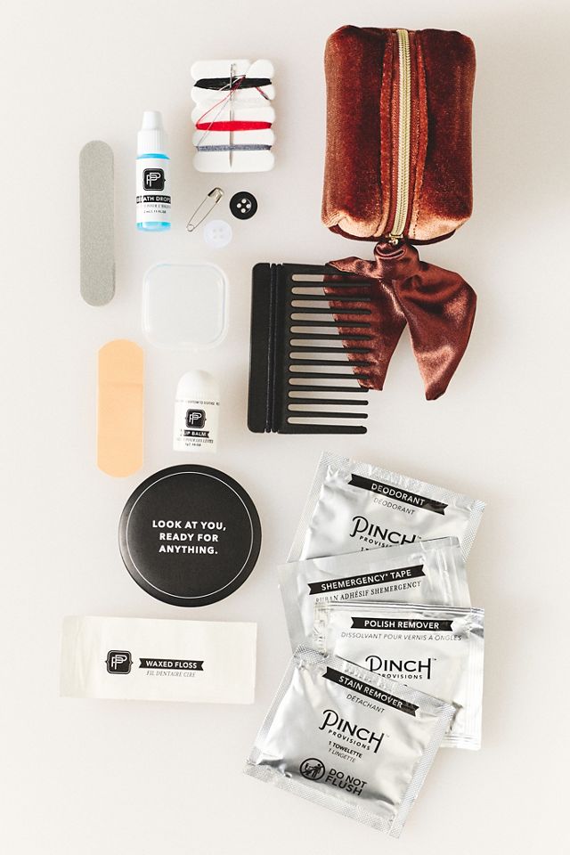Pinch Provisions Brown Velvet Minimergency Kit #1