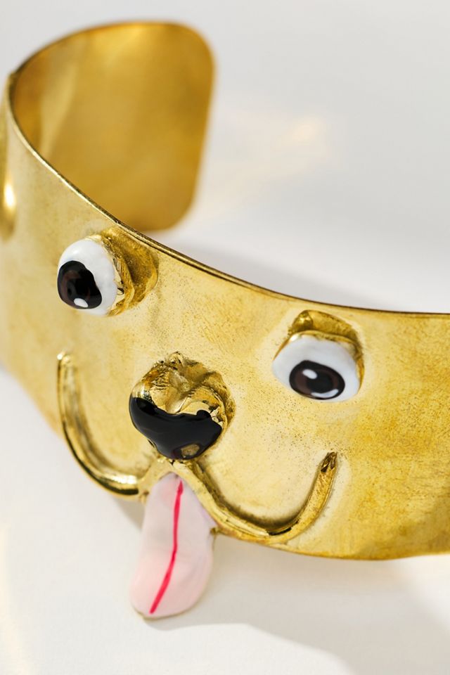 Susan Alexandra Puppy Cuff Bracelet #1