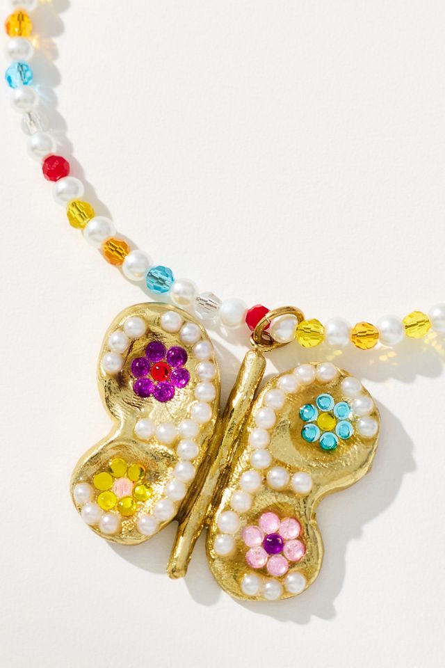 Susan Alexandra Butterfly Babe Necklace #1