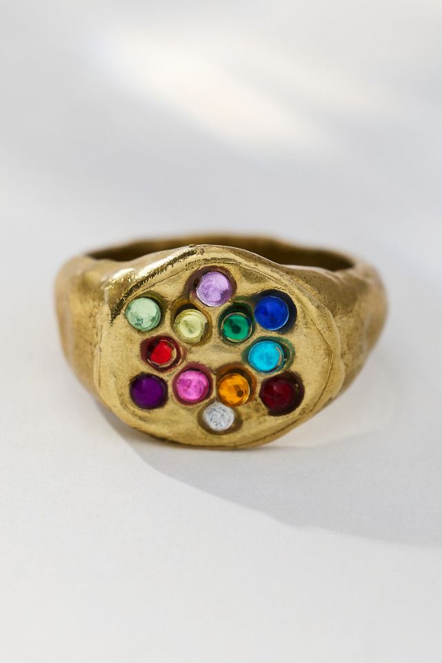 Susan Alexandra Six Points Ring #1