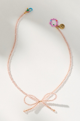 Susan Alexandra Ballerina Necklace In Pink