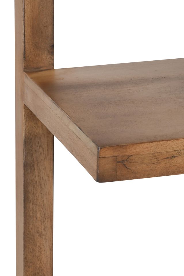 Gordon Acacia Wood Bookcase #5