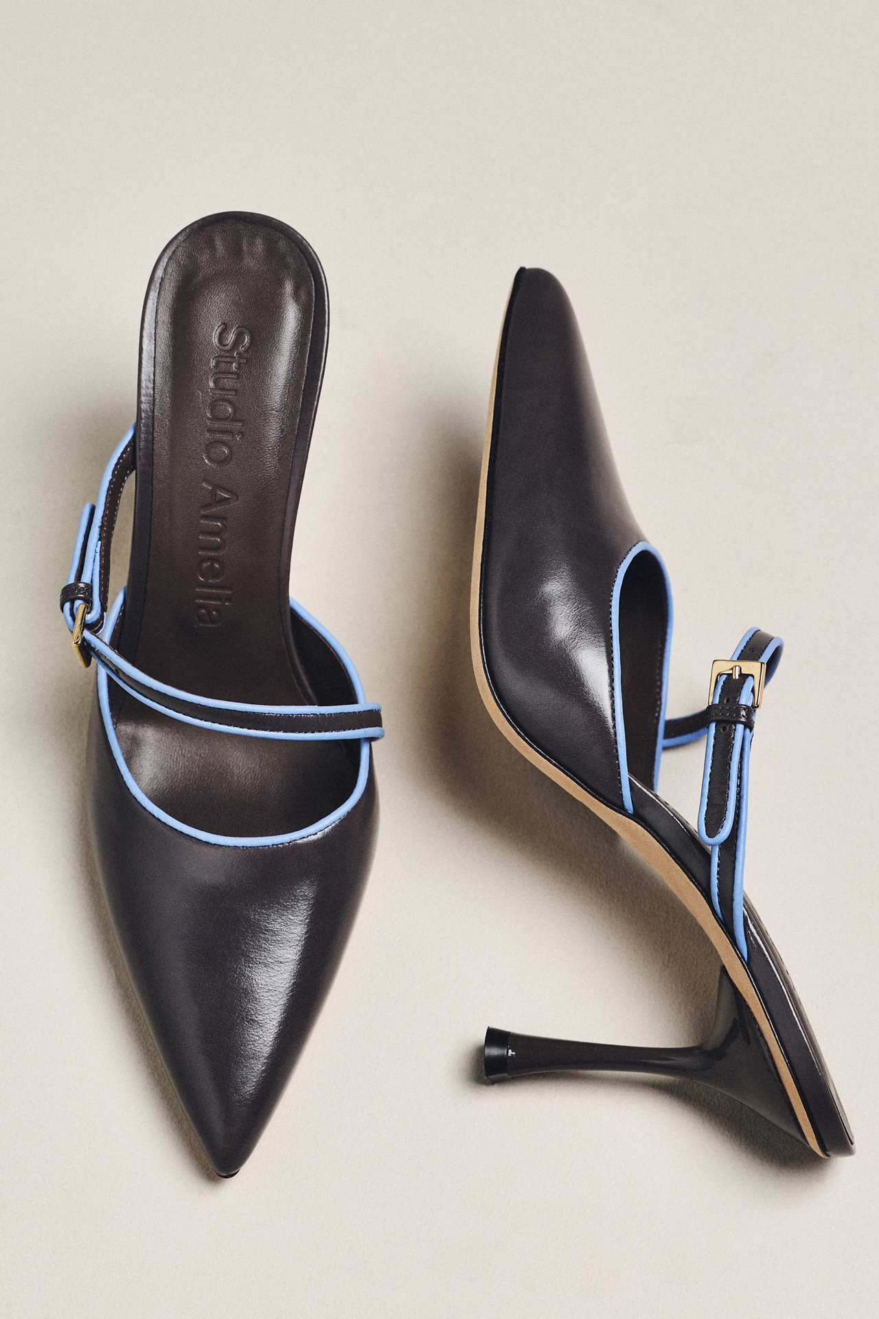 Studio Amelia Alto 90 Mule Heels