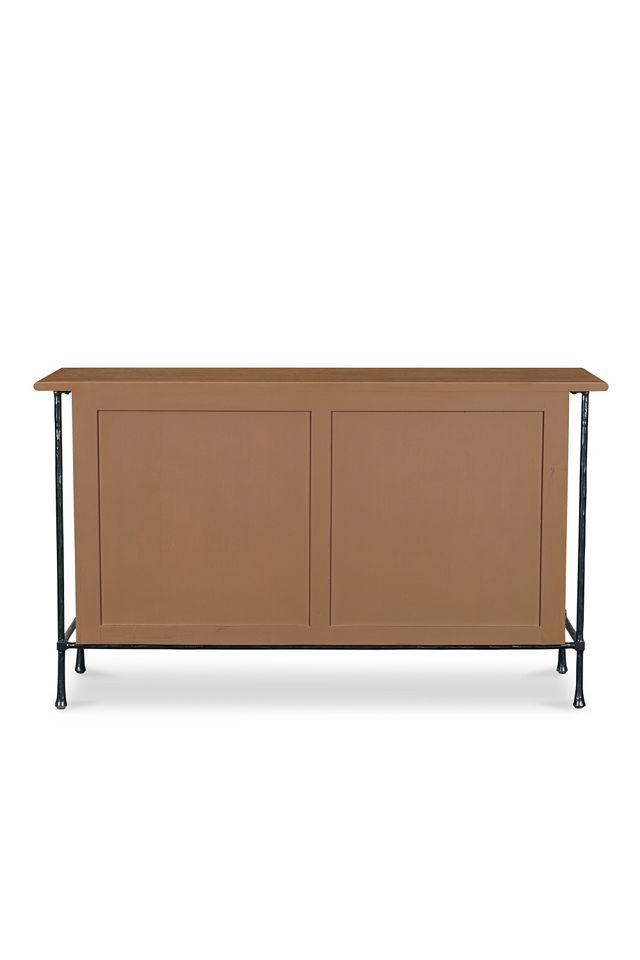 Rene Six-Drawer Acacia Wood Dresser #4