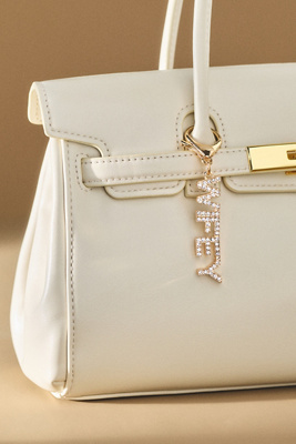 By Anthropologie Weddings Wifey Bag Charm In Gold