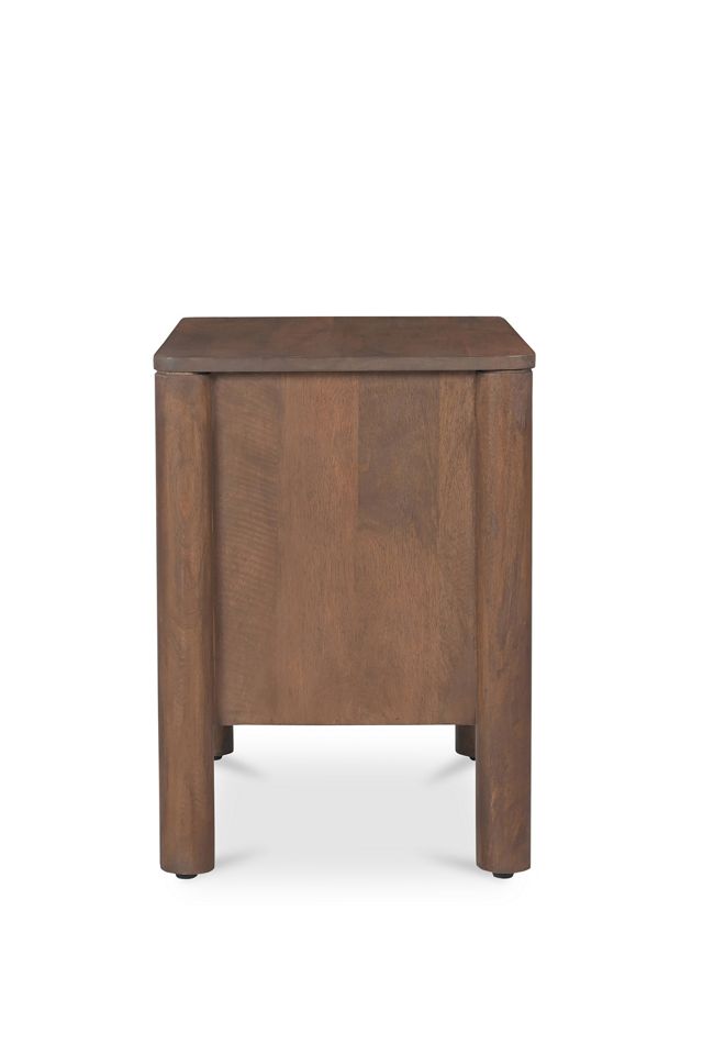 Wiley Scallop Wood Nightstand #3