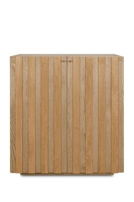 Vermentino Oak Bar Cabinet