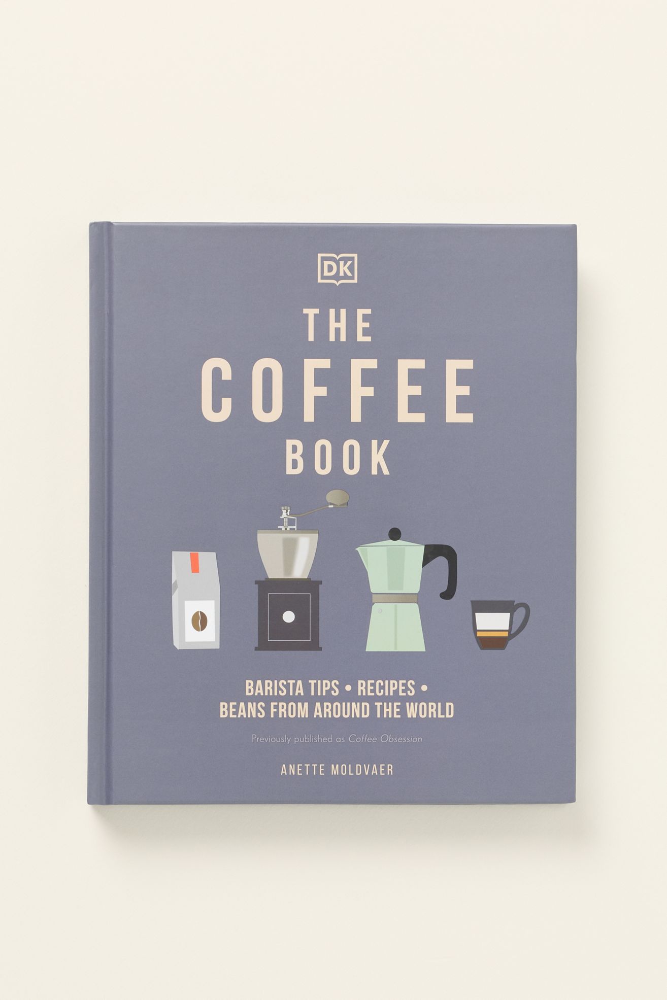 Coffee Barista Hardcover Book - Navy, Standard, One Size