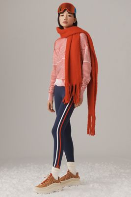 Maeve Solid Brushed Fringe Scarf