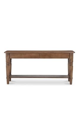 Russet Wood Console Table