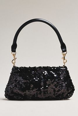 By Anthropologie Sequin Pouch Shoulder Bag