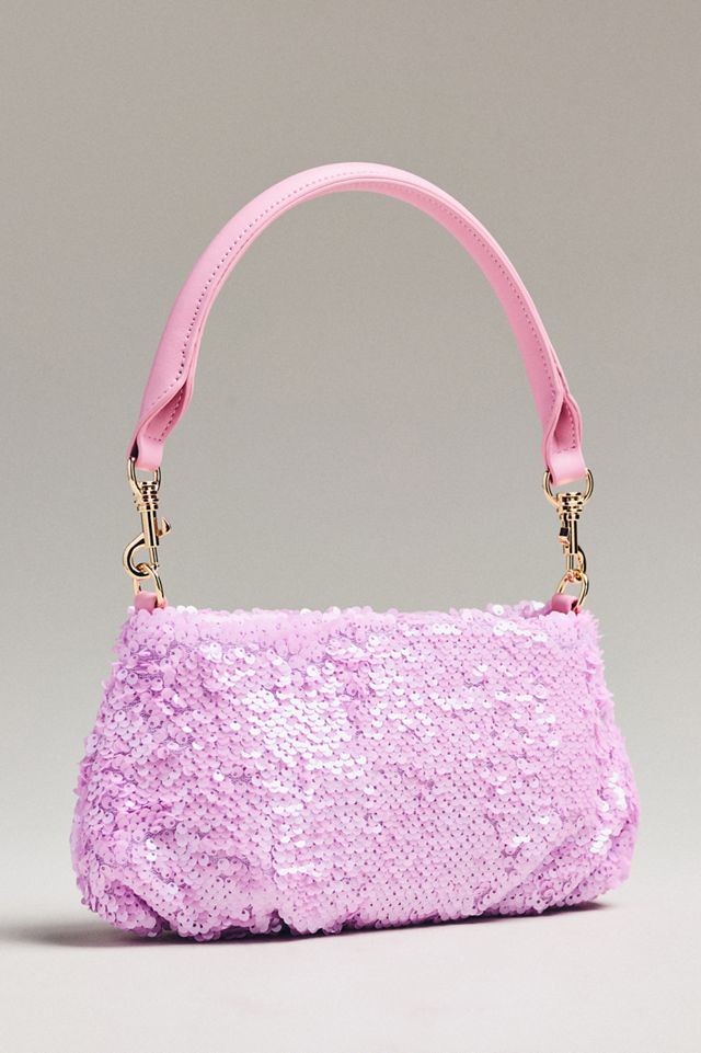 By Anthropologie Sequin Pouch Shoulder Bag #1