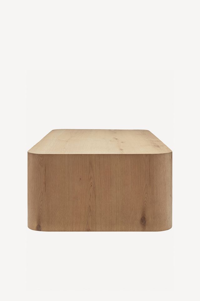 Grayson Arched Oak Coffee Table #3