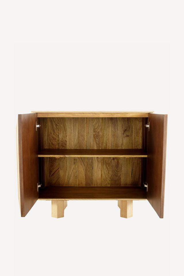 Scalene Geometric Wood Cabinet #2