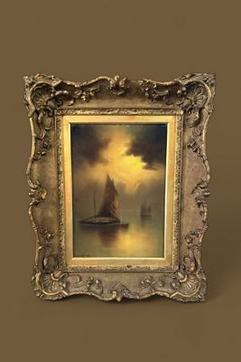 ClassicalSource Scottish Fishing Fleet Framed Art