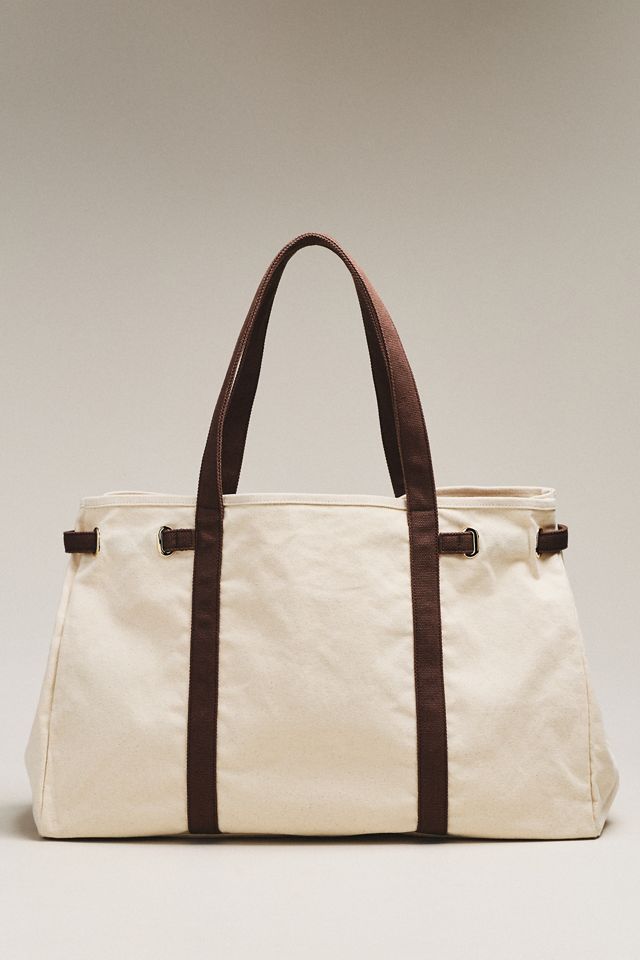 Oversized Canvas Slouchy Tote #1