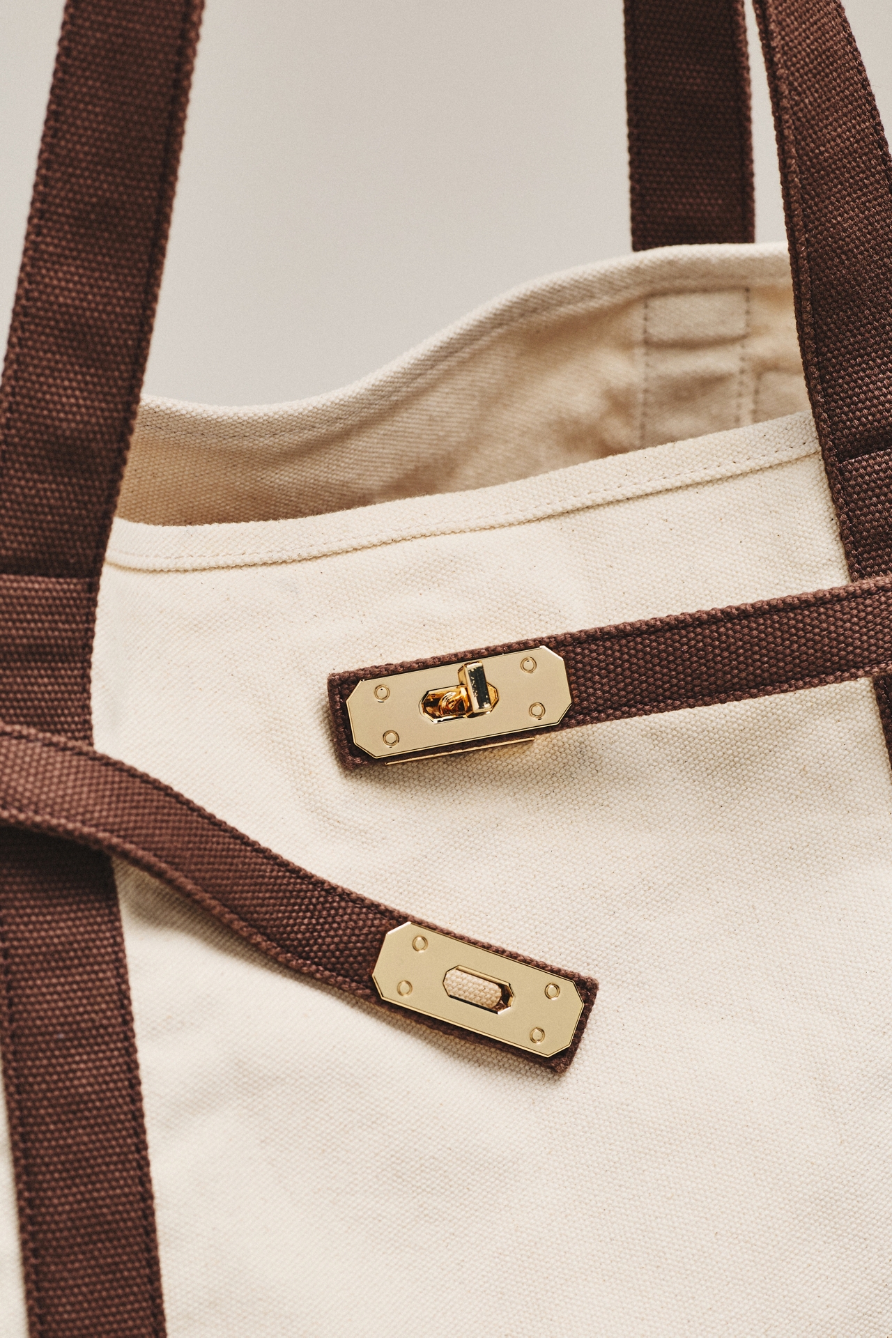 Oversized Canvas Slouchy Tote