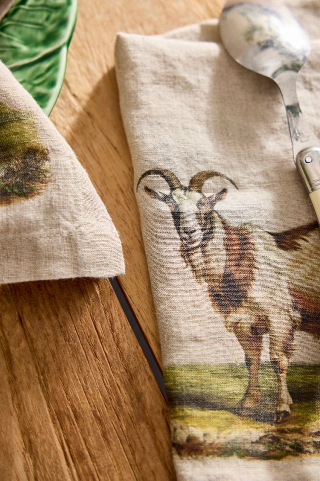 Farmyard Linen Napkins, Set of 6 #1