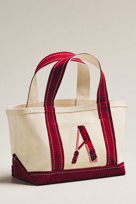 The Hartley Monogram Mini Canvas Tote by Maeve