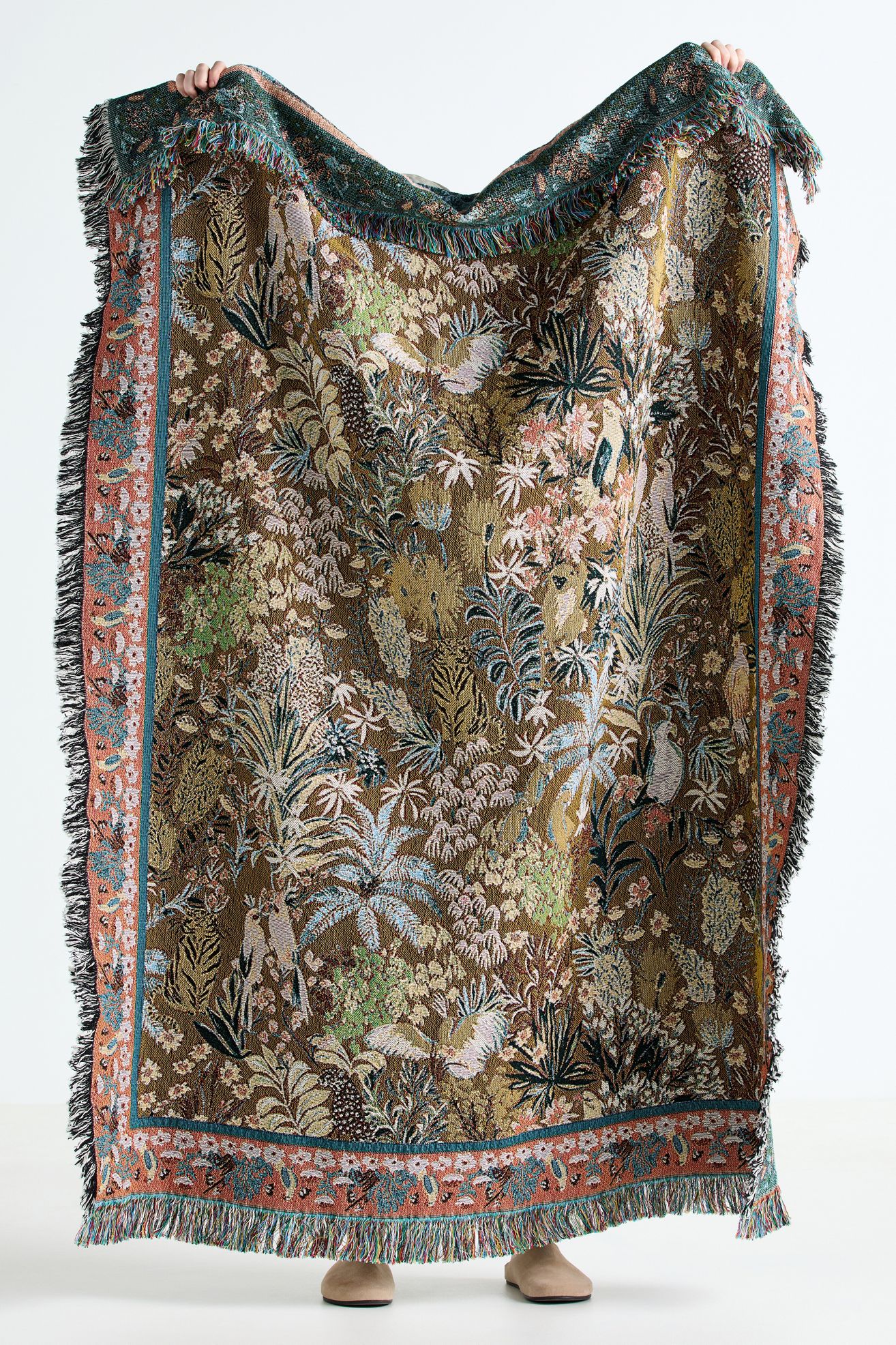 Estella Cotton Woven Throw Blanket - Anela, 50" x 70"