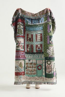 Estella Cotton Woven Throw Blanket