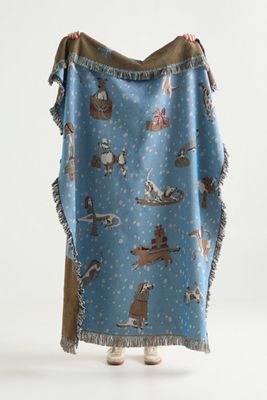 Estella Cotton Woven Throw Blanket