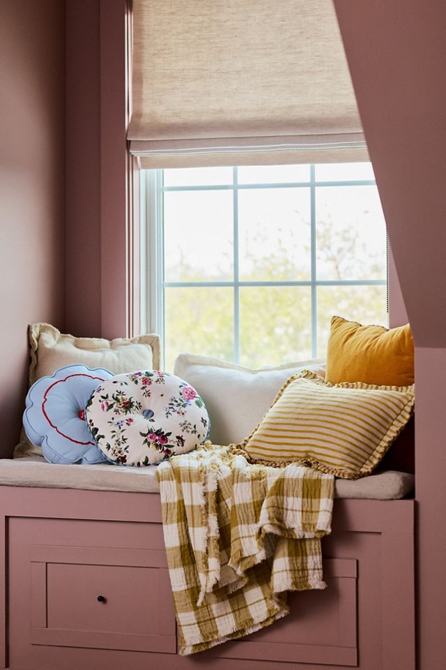 Anthropologie ブランケット Ana Cotton Gauze Woven Throw Blanket | AnthroHome