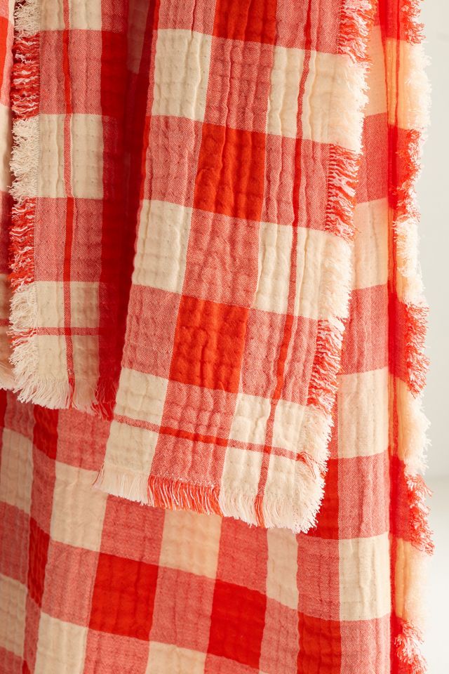 Ana Cotton Gauze Woven Throw Blanket #2