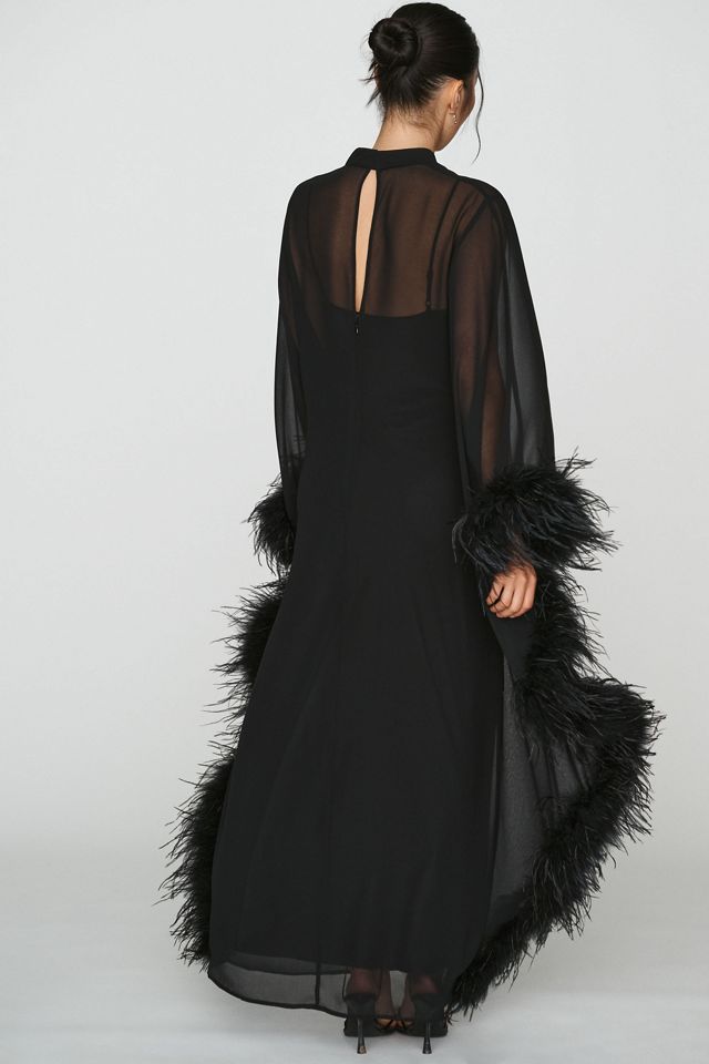 Hutch Feathered Kaftan #1