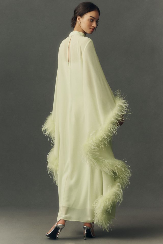 Hutch Feathered Kaftan #1