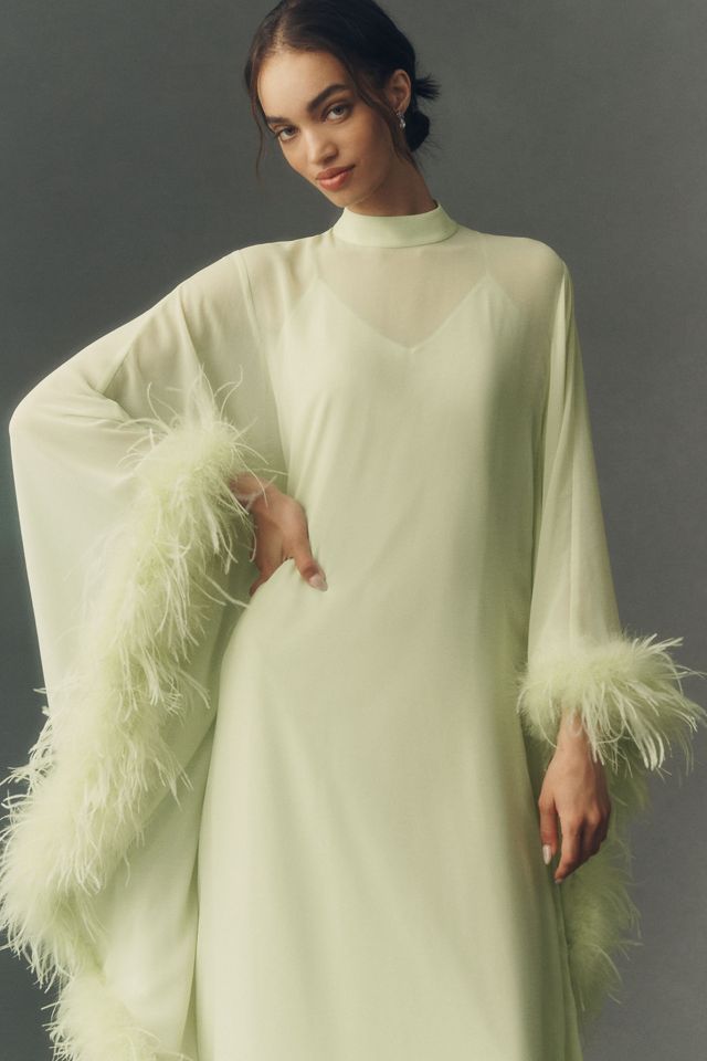 Hutch Feathered Kaftan #2
