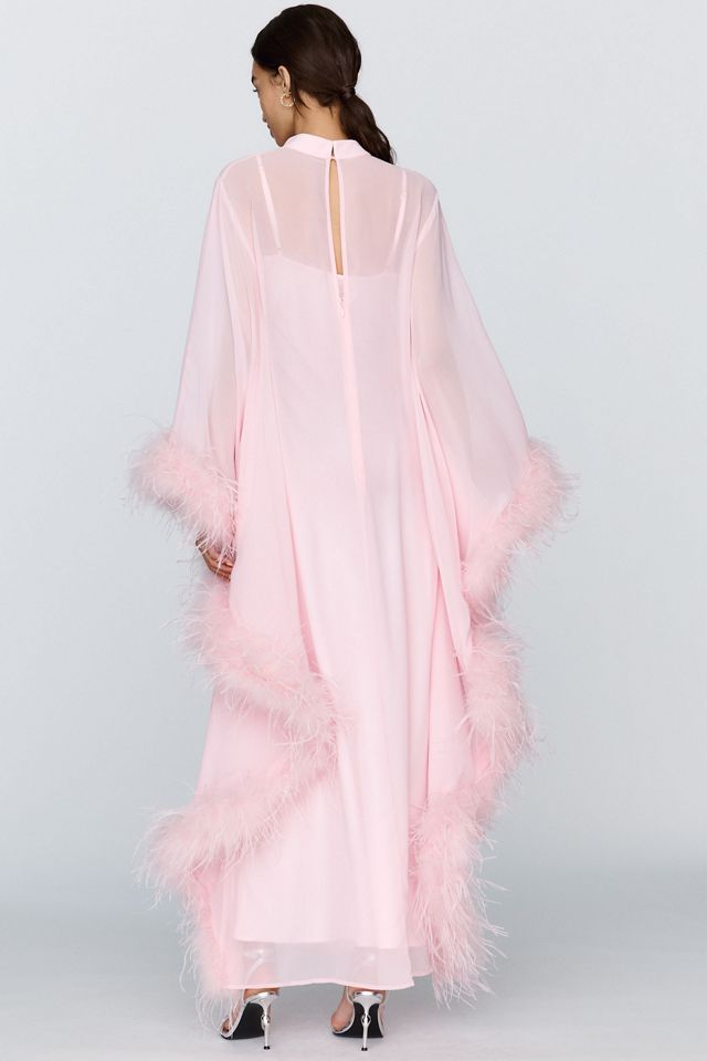 Hutch Feathered Kaftan #1