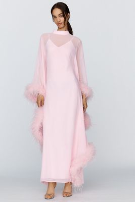 Hutch Feathered Kaftan
