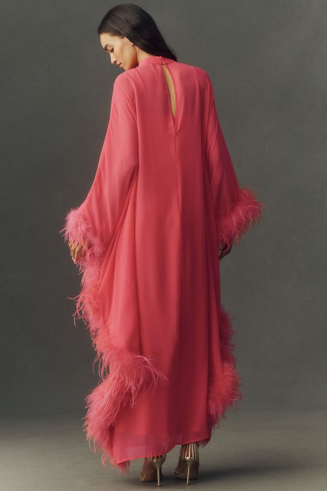 Hutch Feathered Kaftan #1