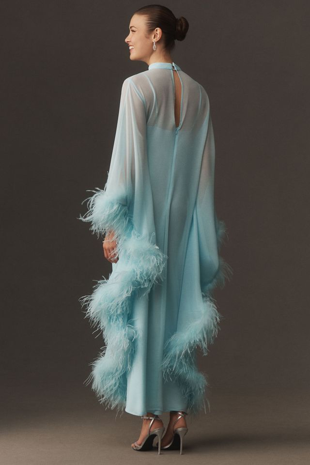 Hutch Feathered Kaftan #1