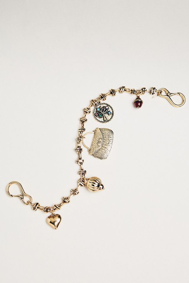 Metal Gem Bag Charm #1