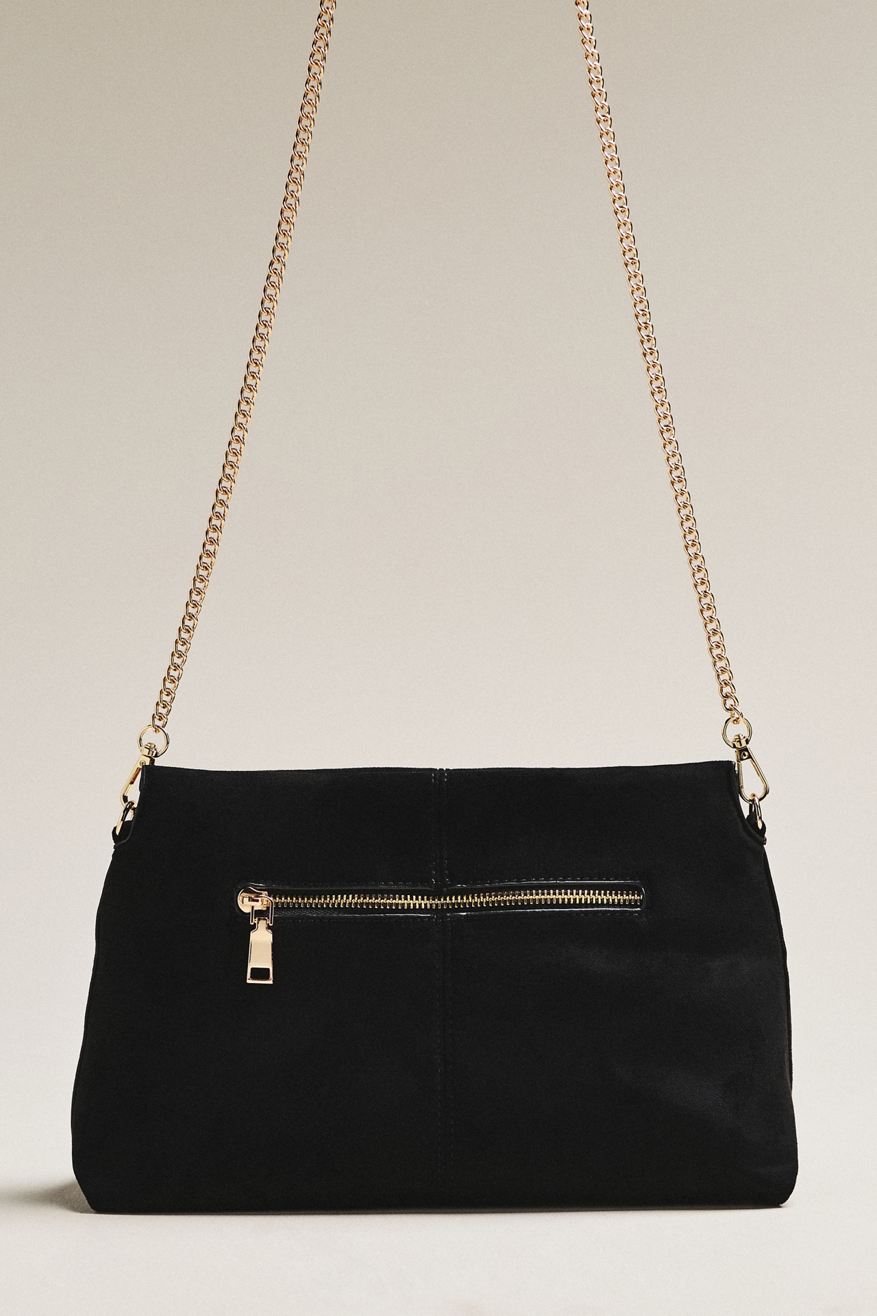 Modaluxe Faux Suede Clutch