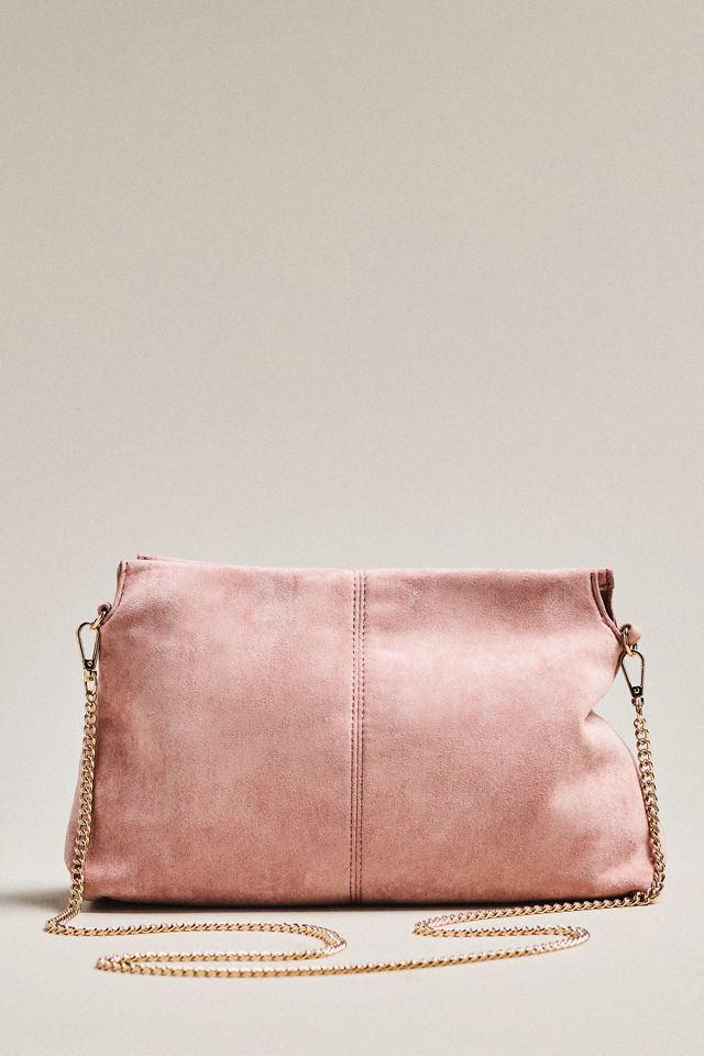 Modaluxe Faux Suede Clutch #1