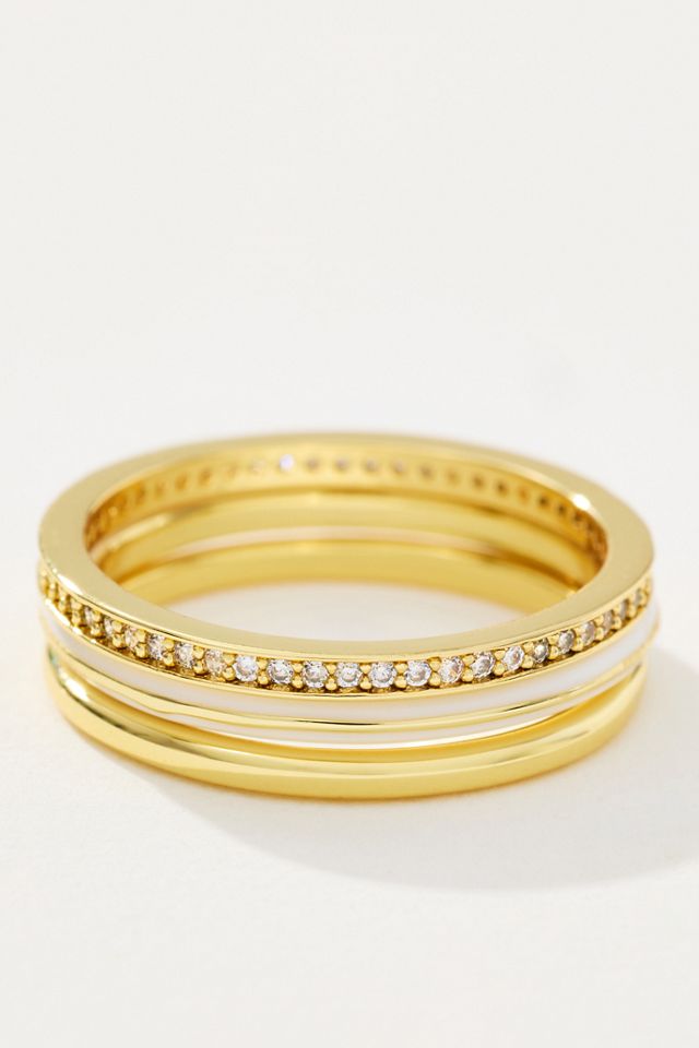 Uncommon James White Hot Forever Rings, Set of 3 #1