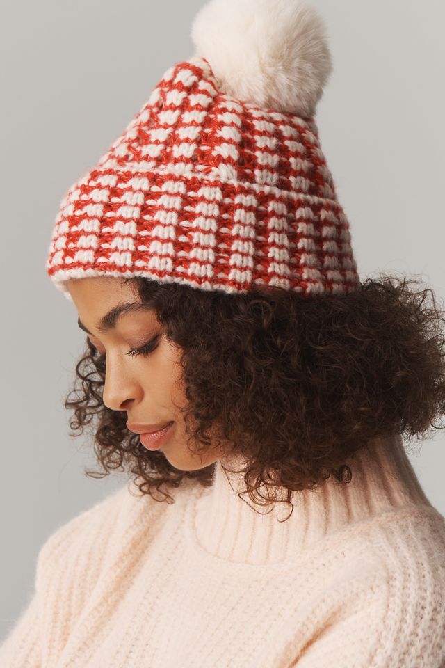 Daily Practice Chunky Knit Pom-Pom Beanie #1